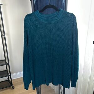 Teal Knit Sweater